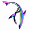 Shark Guitar Capo — Iridescent Zinc Alloy, Acoustic & Electric