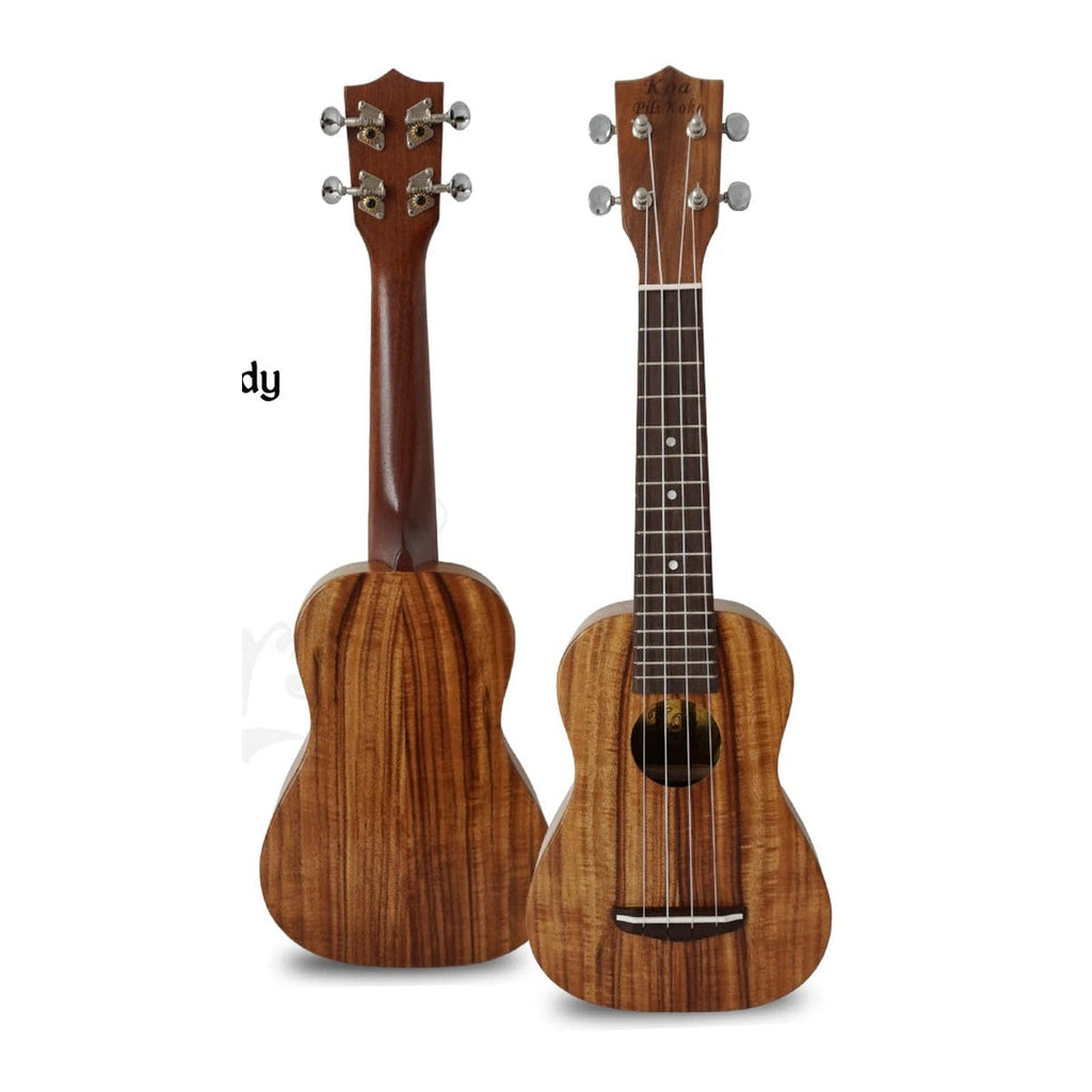 Premium Solid Koa Ukulele for Concert and Tenor Players cover