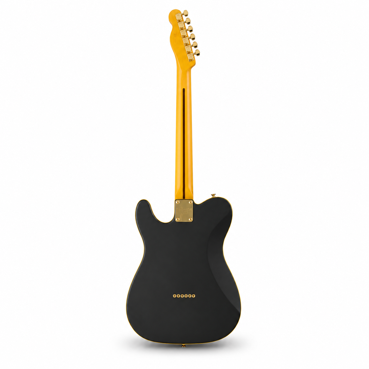 Black TL-Style Electric Guitar – 39-Inch Gloss Finish