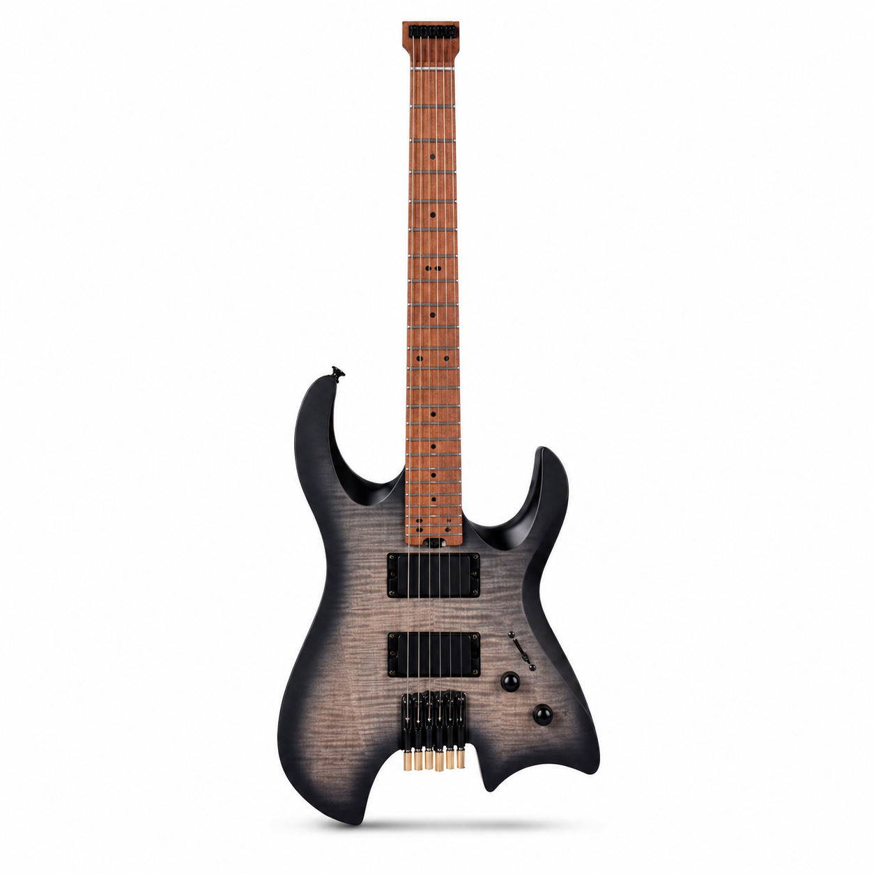 Headless Electric Guitar – Swamp Ash & Mahogany Body