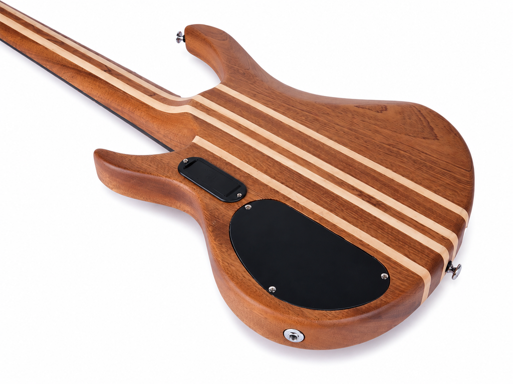 5-String Active Electric Bass – Neck-Through Body