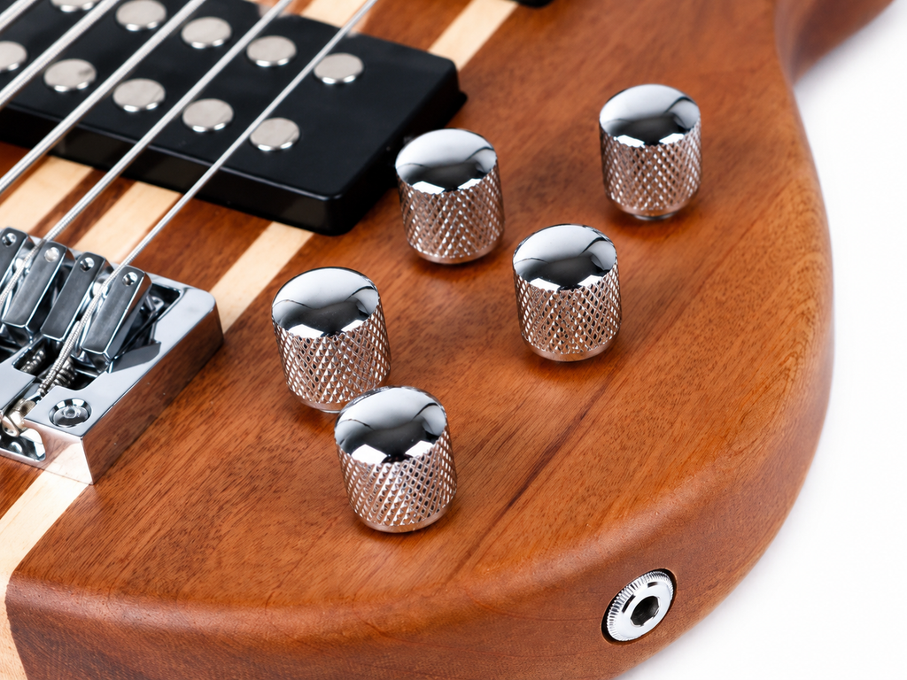 5-String Active Electric Bass – Neck-Through Body