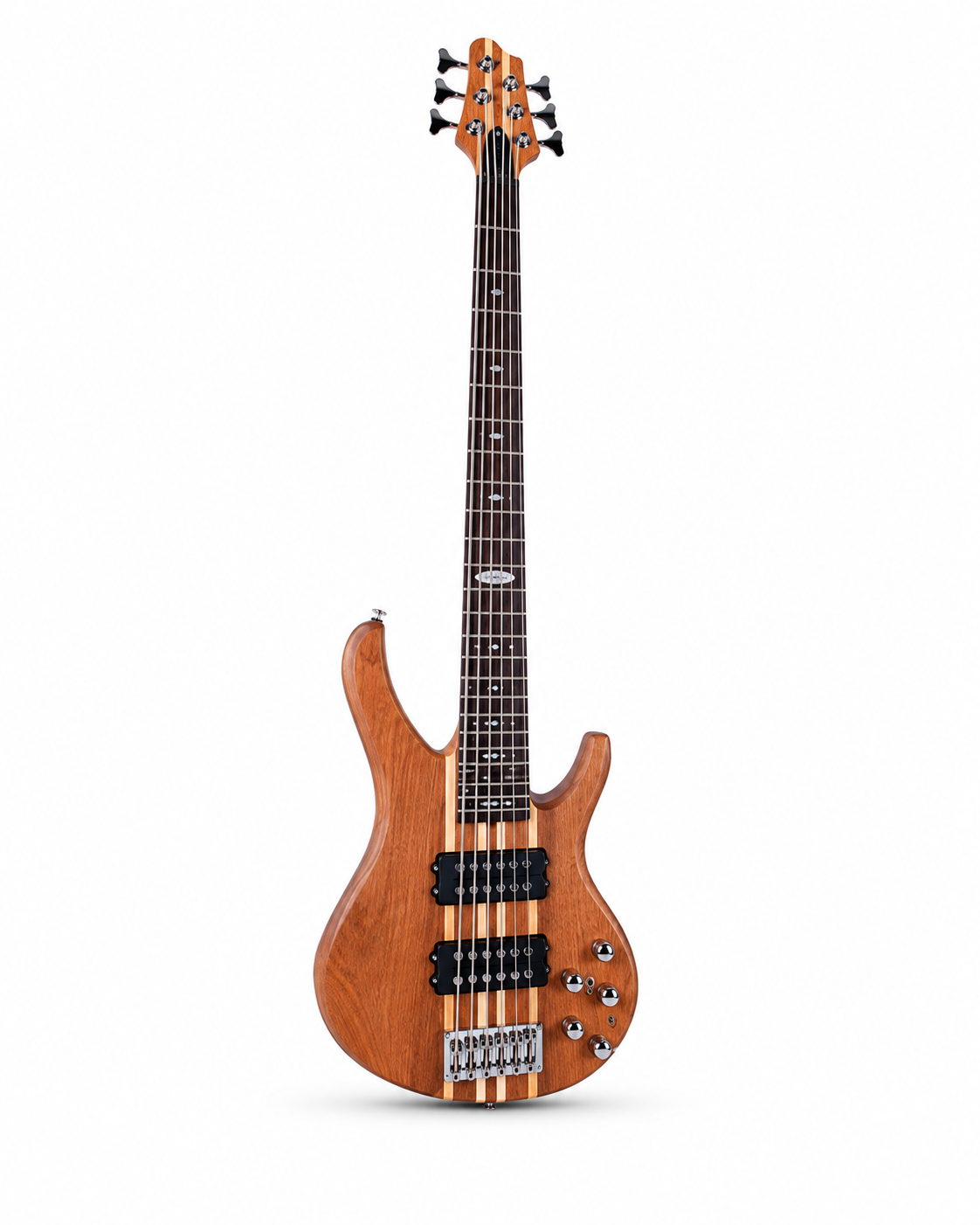 5-String Active Electric Bass – Neck-Through Body