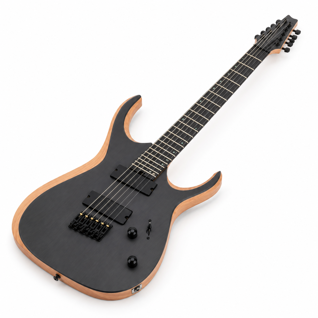 Oblique 7-String Electric Guitar – Modern Rock Design