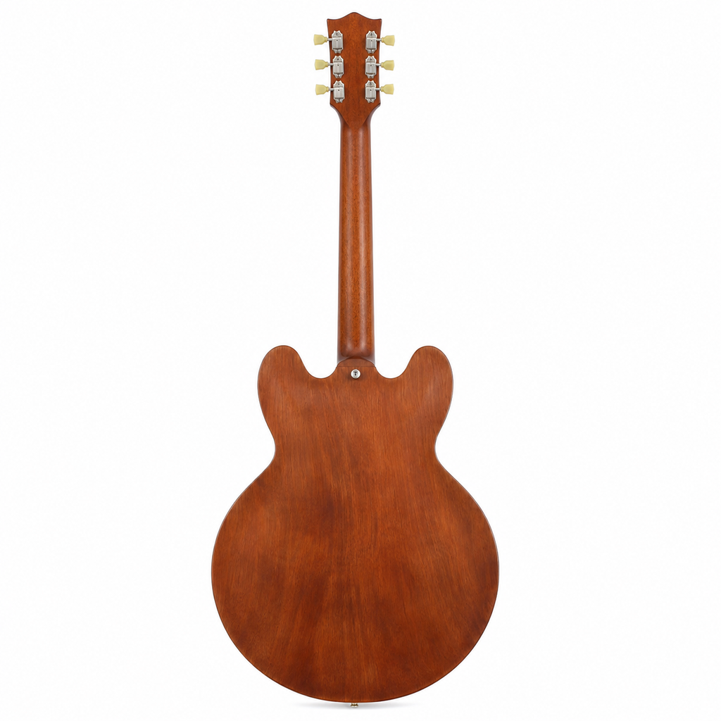 F-Hole Semi-Hollow Electric Jazz Guitar – Ebony Fingerboard