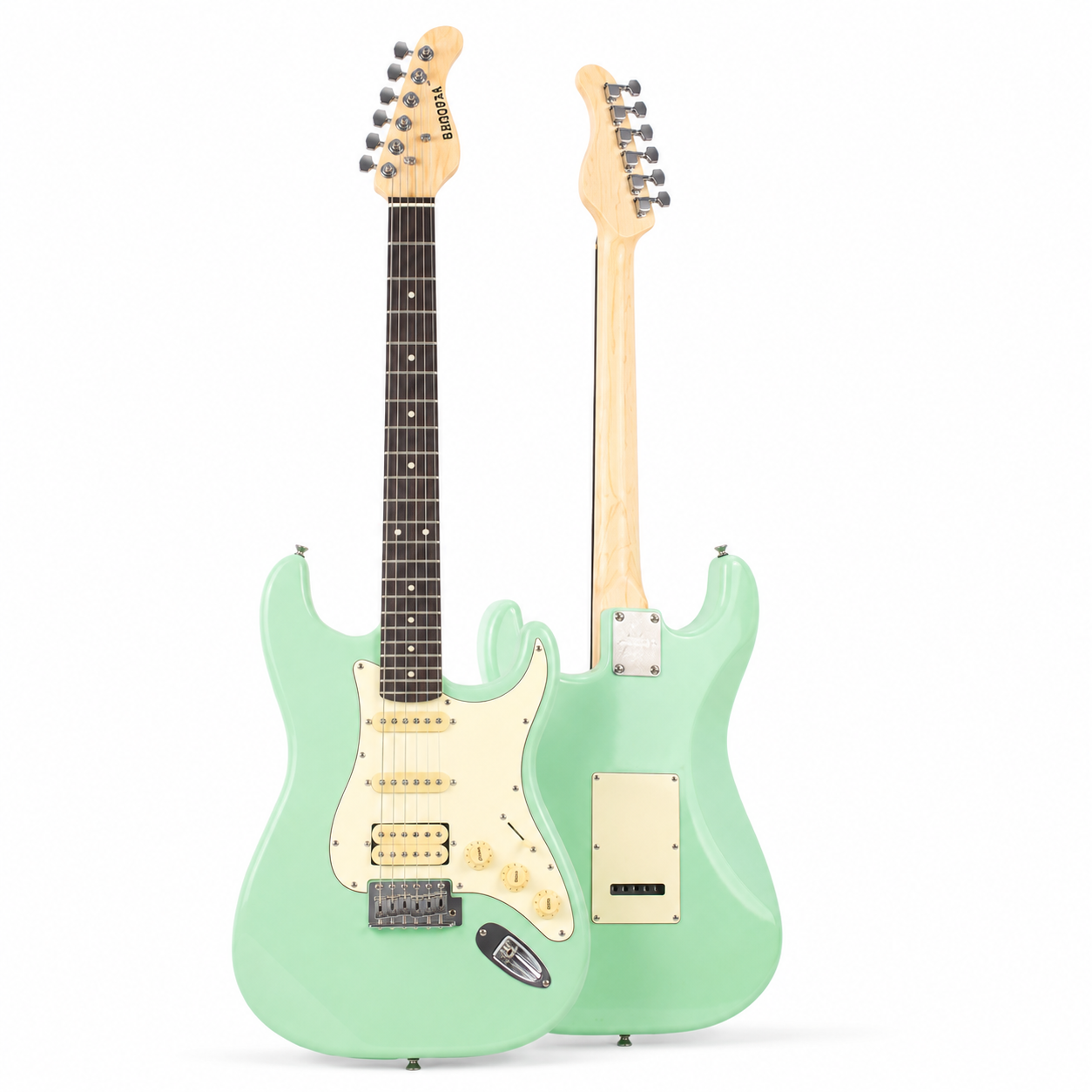GALYDA 39-Inch HSS Electric Guitar Kit – Gloss Finish
