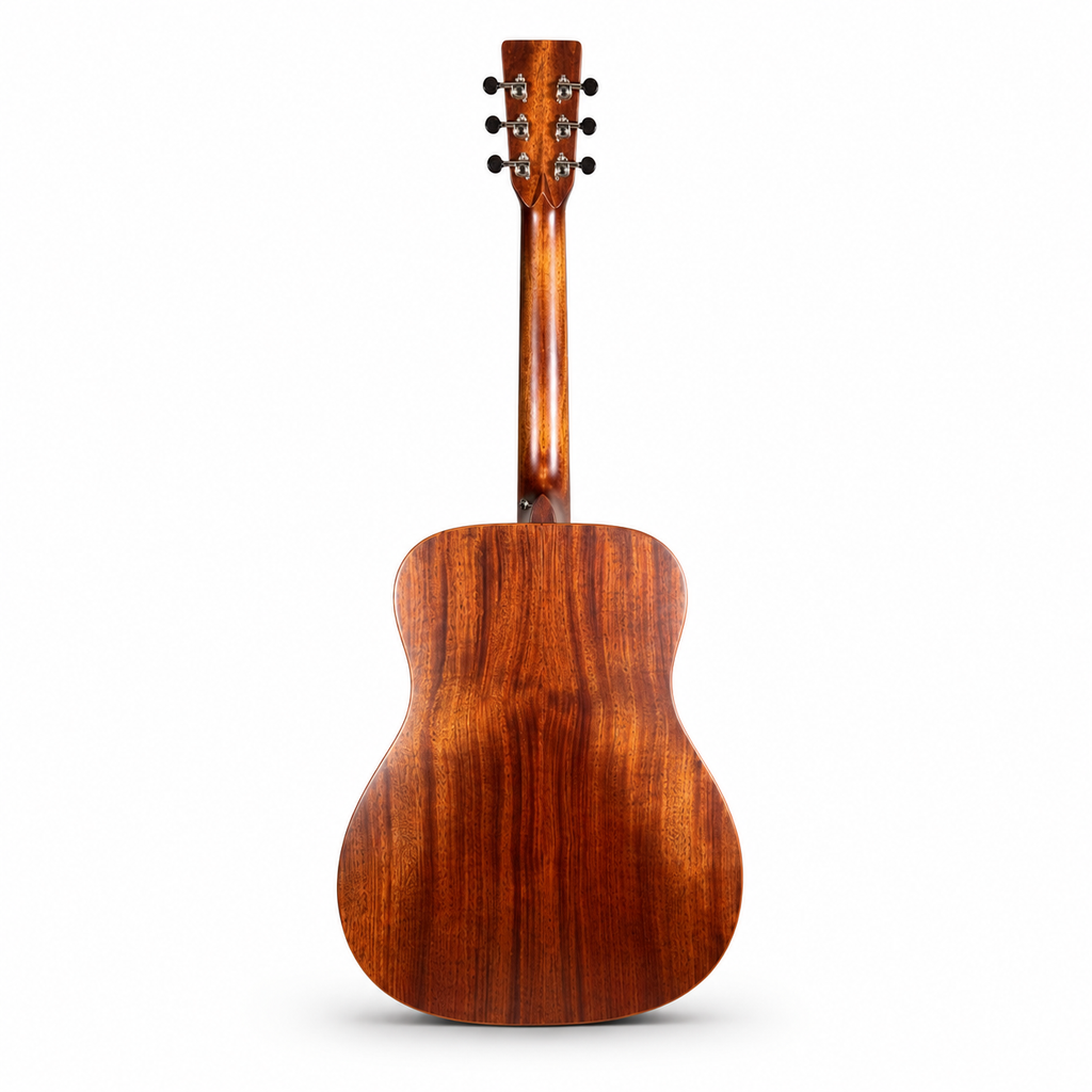 41 Inch All-Solid Mahogany Acoustic Guitar | Handmade Dreadnought | Ebony Fretboard | Full Size Professional Guitar
