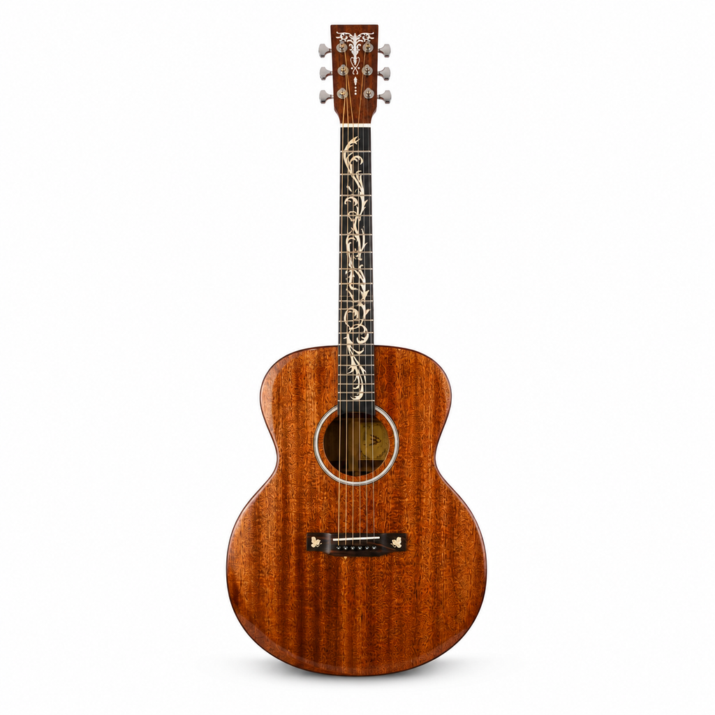 40-Inch All-Solid Mahogany Acoustic Guitar | Ready to Ship