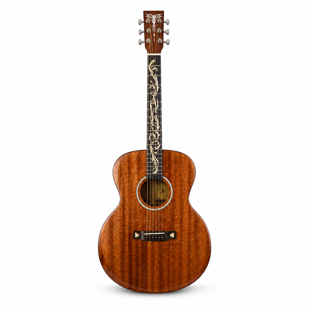 40-Inch All-Solid Mahogany Acoustic Guitar | Ready to Ship