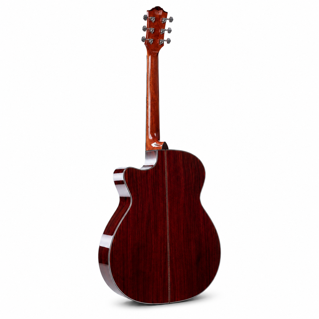 Geake S-600AC 40-Inch Acoustic Guitar | Solid Spruce Top & Rosewood Body