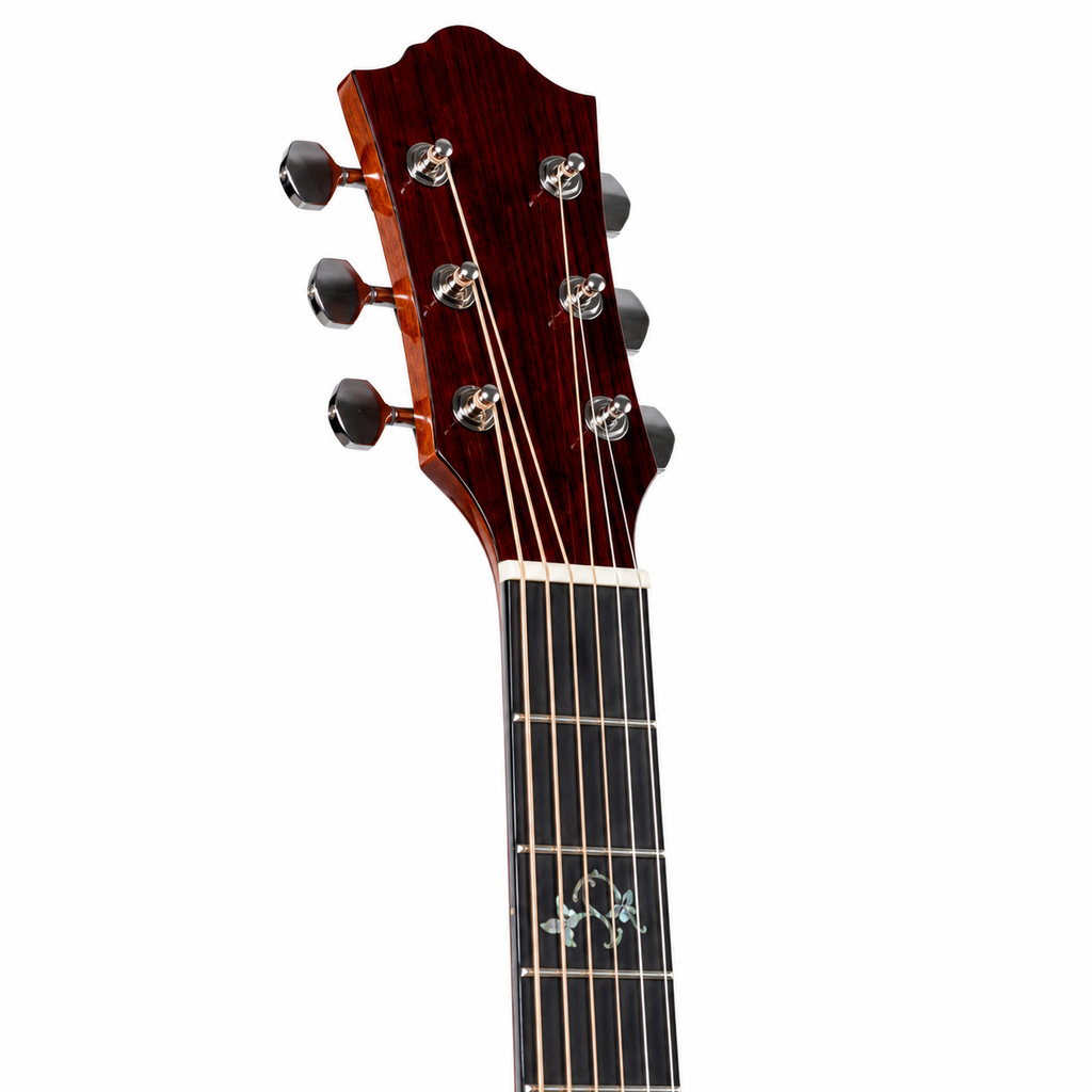 Geake S-600AC 40-Inch Acoustic Guitar | Solid Spruce Top & Rosewood Body