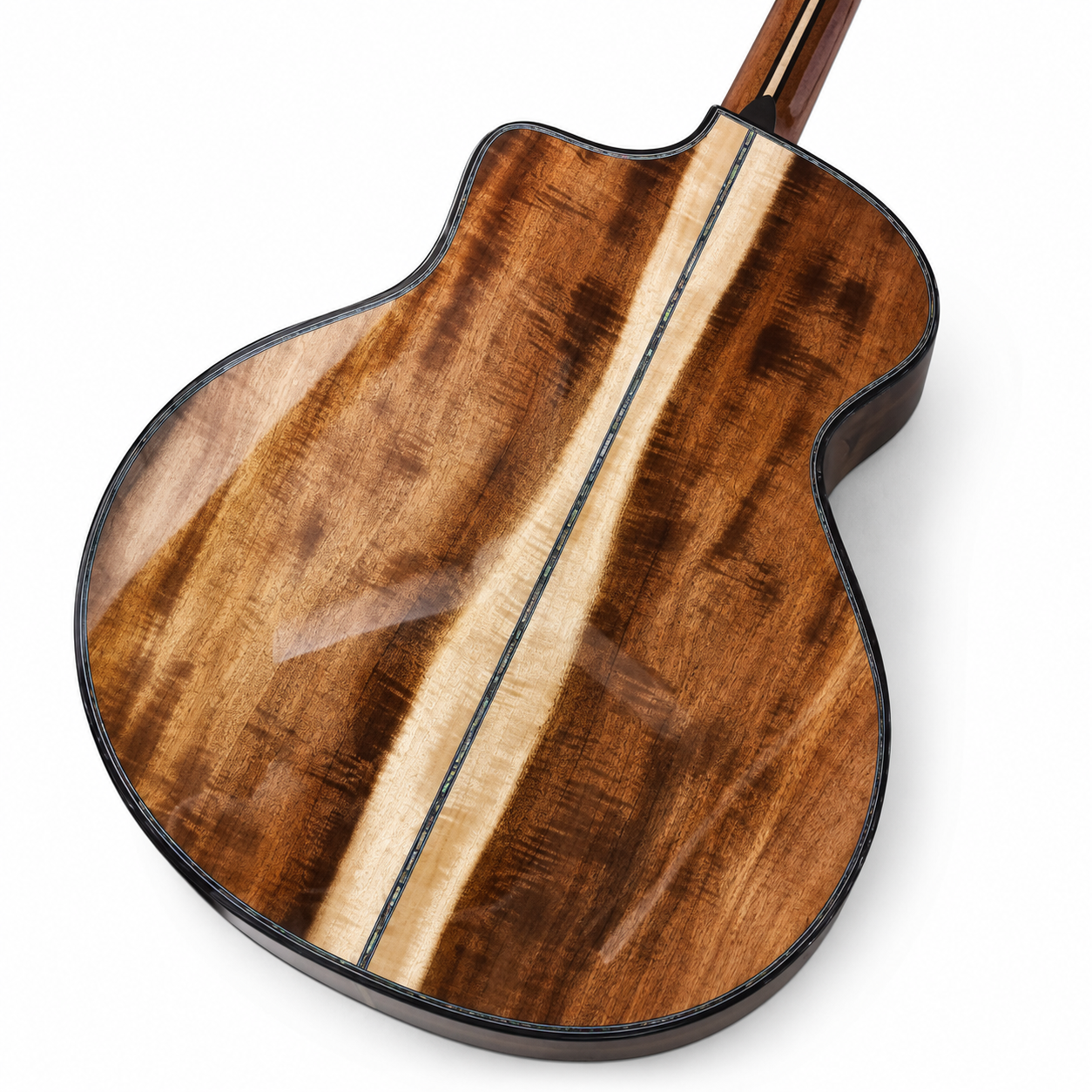 Ready Ship G-1608 High Quality 40-Inch Acoustic Guitar All Solid Koa Wood Cutaway Style Mahogany/Maple/Rosewood Sapele Matt