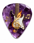 Electric Guitar Music Picks Set (valentine´s day)
