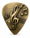 Electric Guitar Treble Clef Picks Set