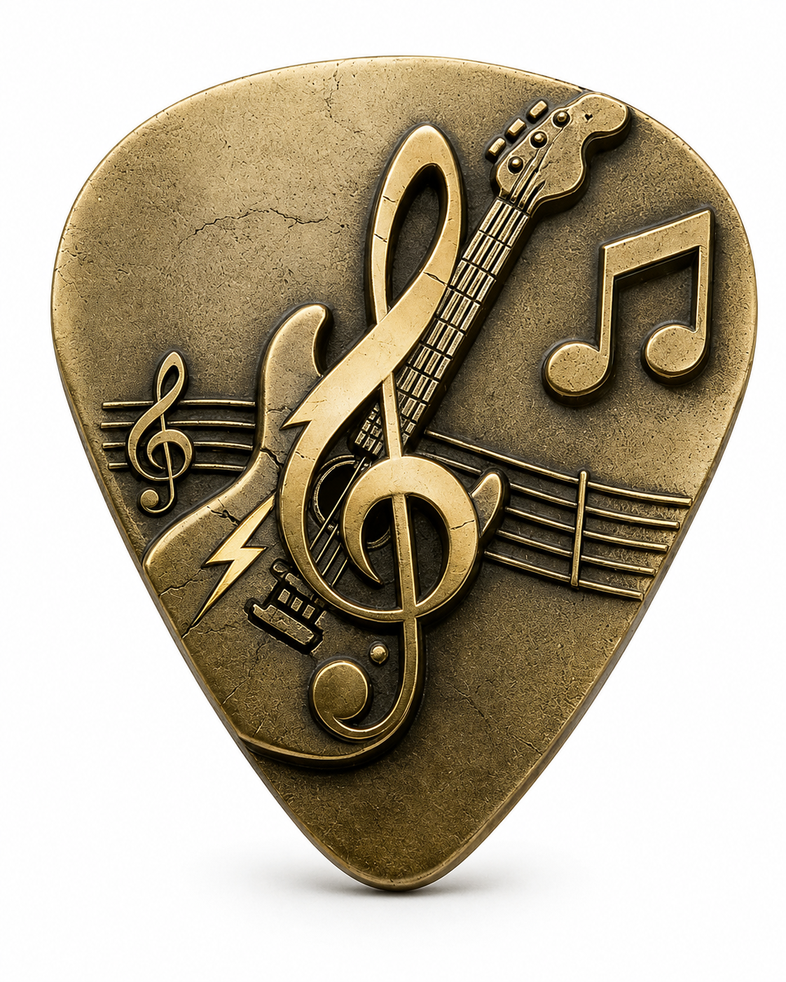 Electric Guitar Treble Clef Picks Set