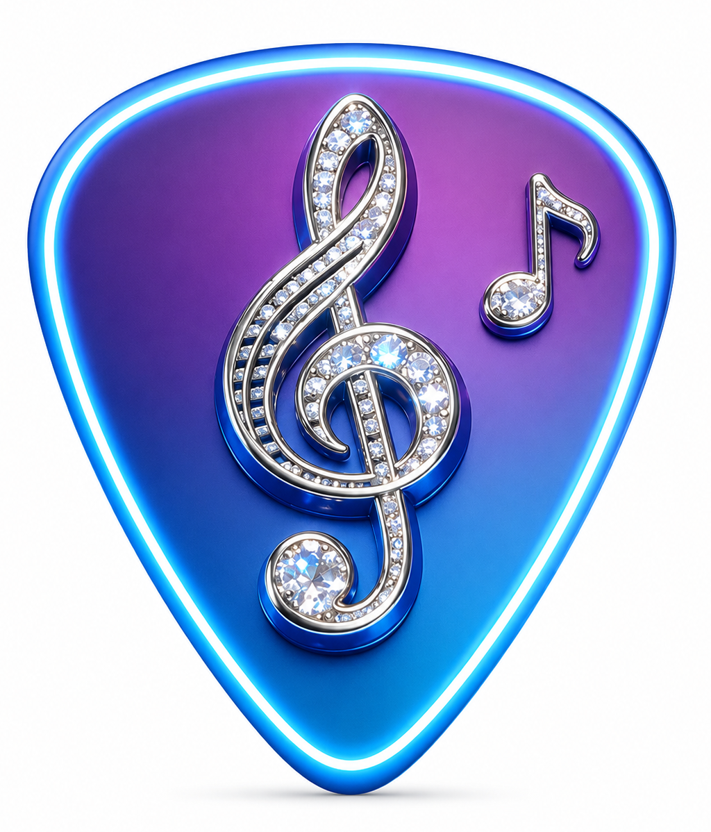 Colorful Acoustic Guitar Picks