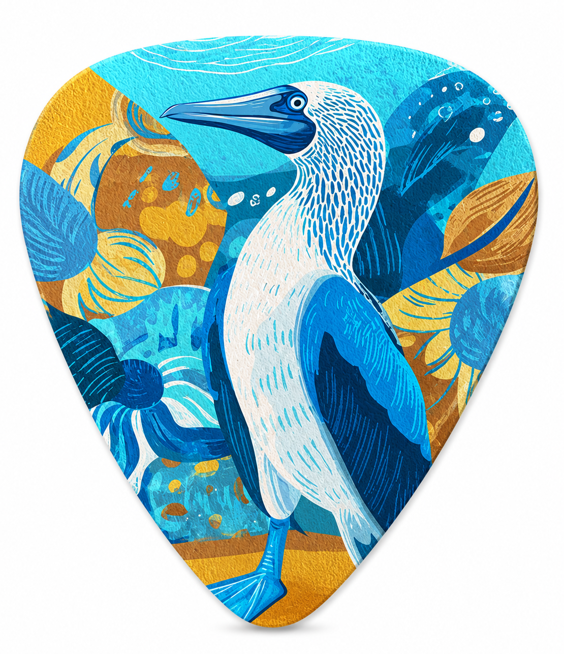 Tropical Seabird Guitar Picks Set