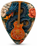 Palheta Dragon Fire Guitar