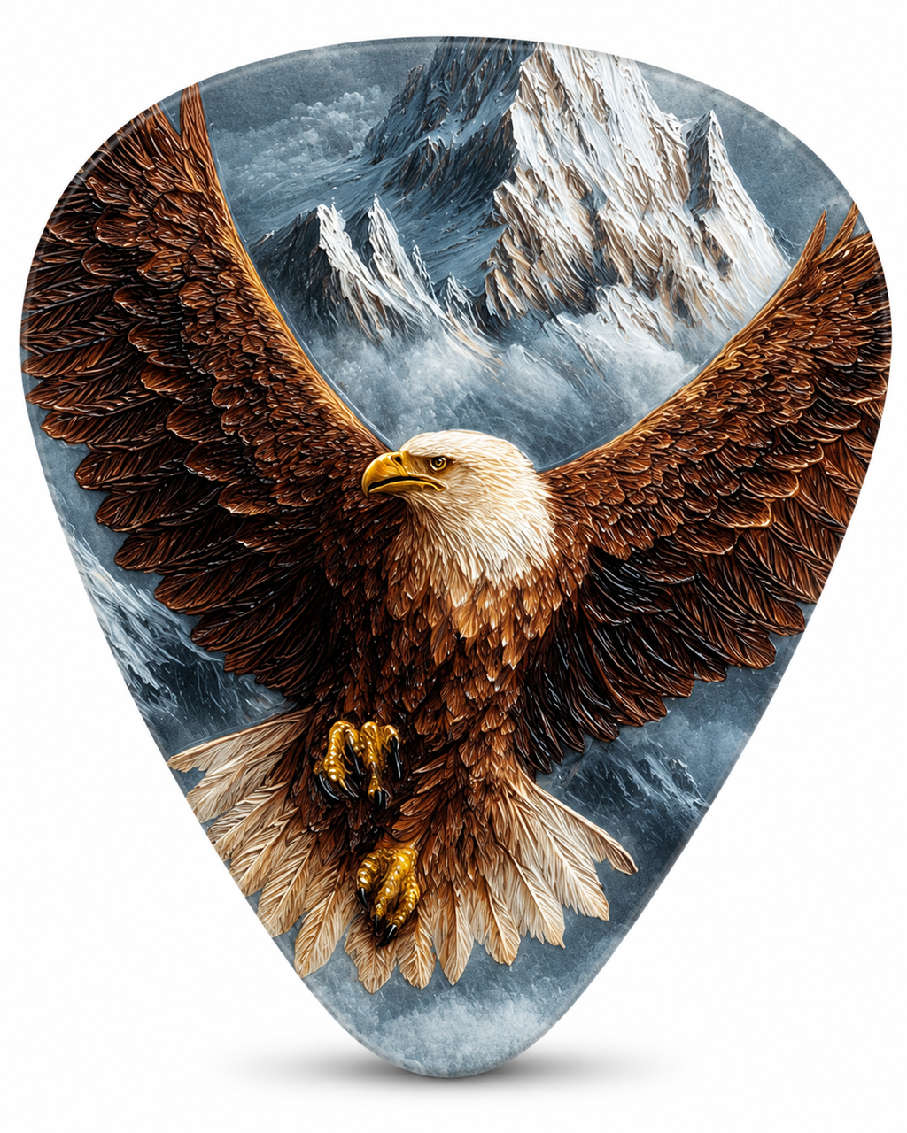 Majestic Eagle Mountain Guitar Pick