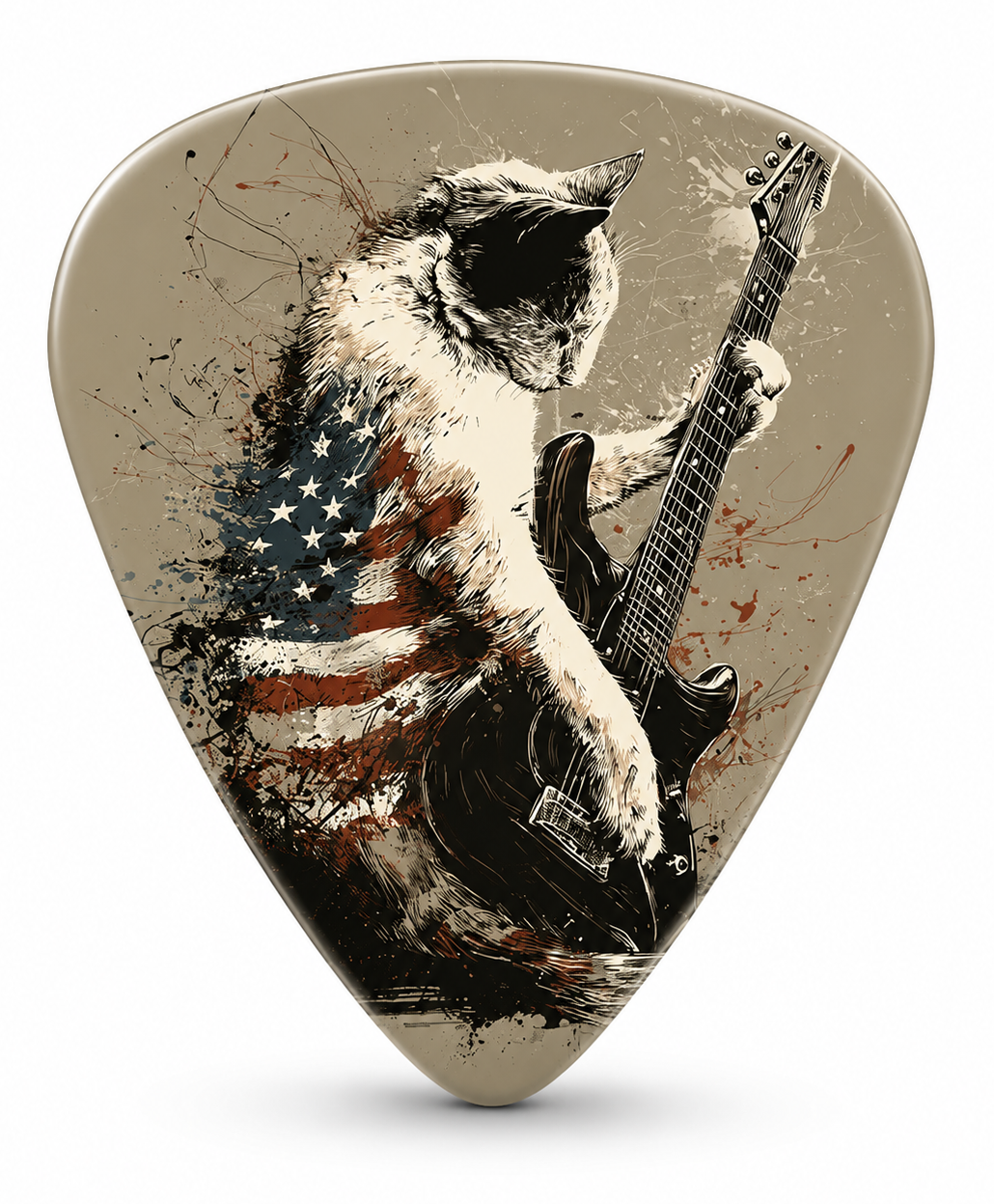 Rock Cat Guitar Pick
