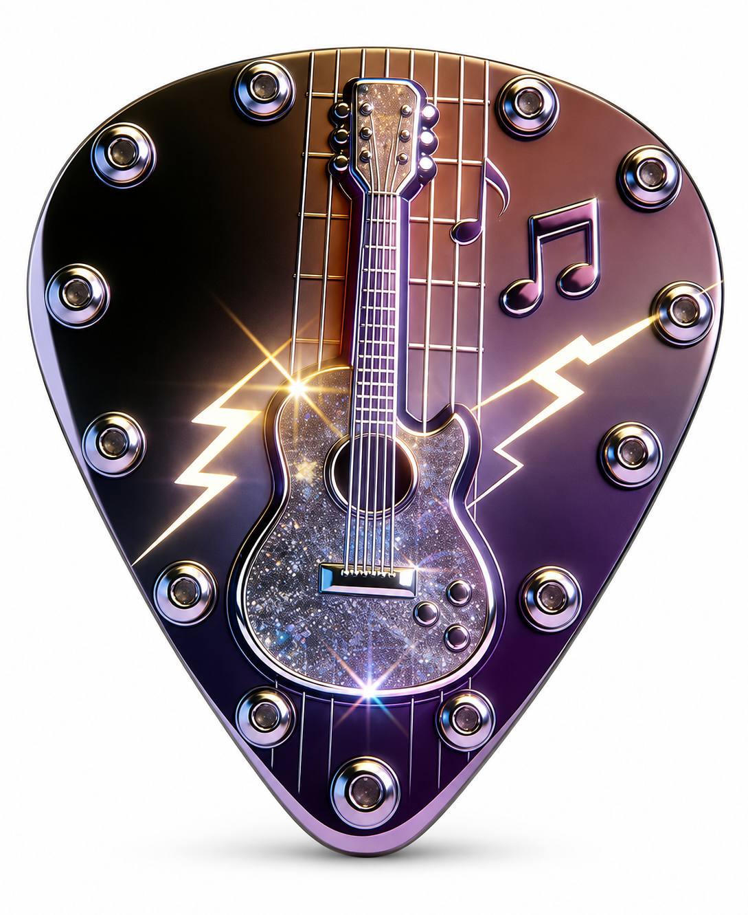 Electric Thunder Guitar Pick