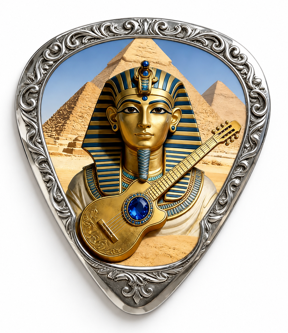 Egyptian Pharaoh Guitar Pick