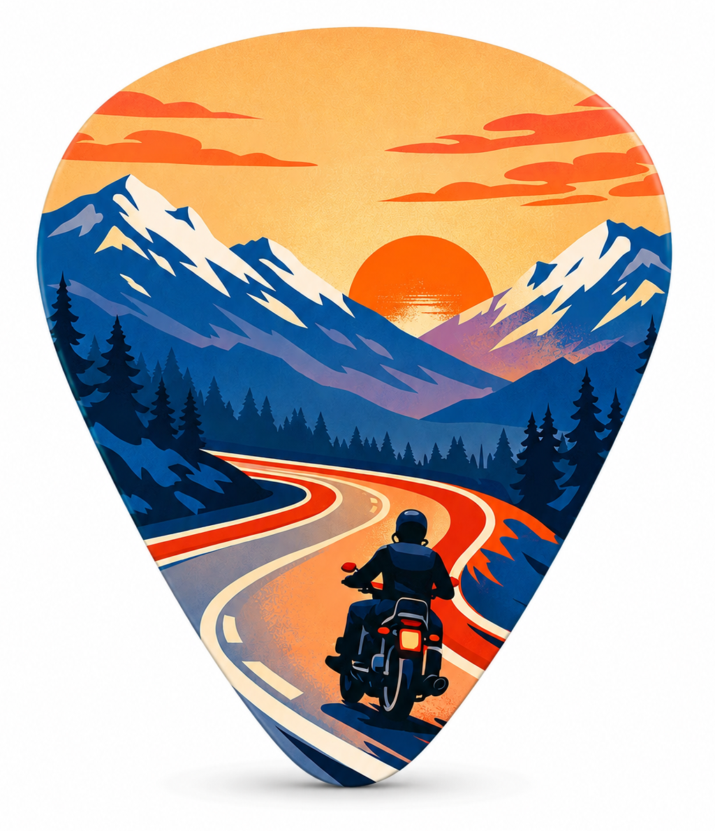 Mountain Ride Guitar Picks Set