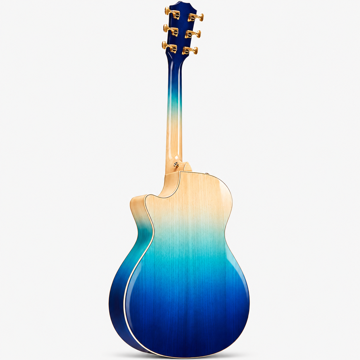 Taylor CTM GA Ombre Blue Acoustic Guitar With Premium Case