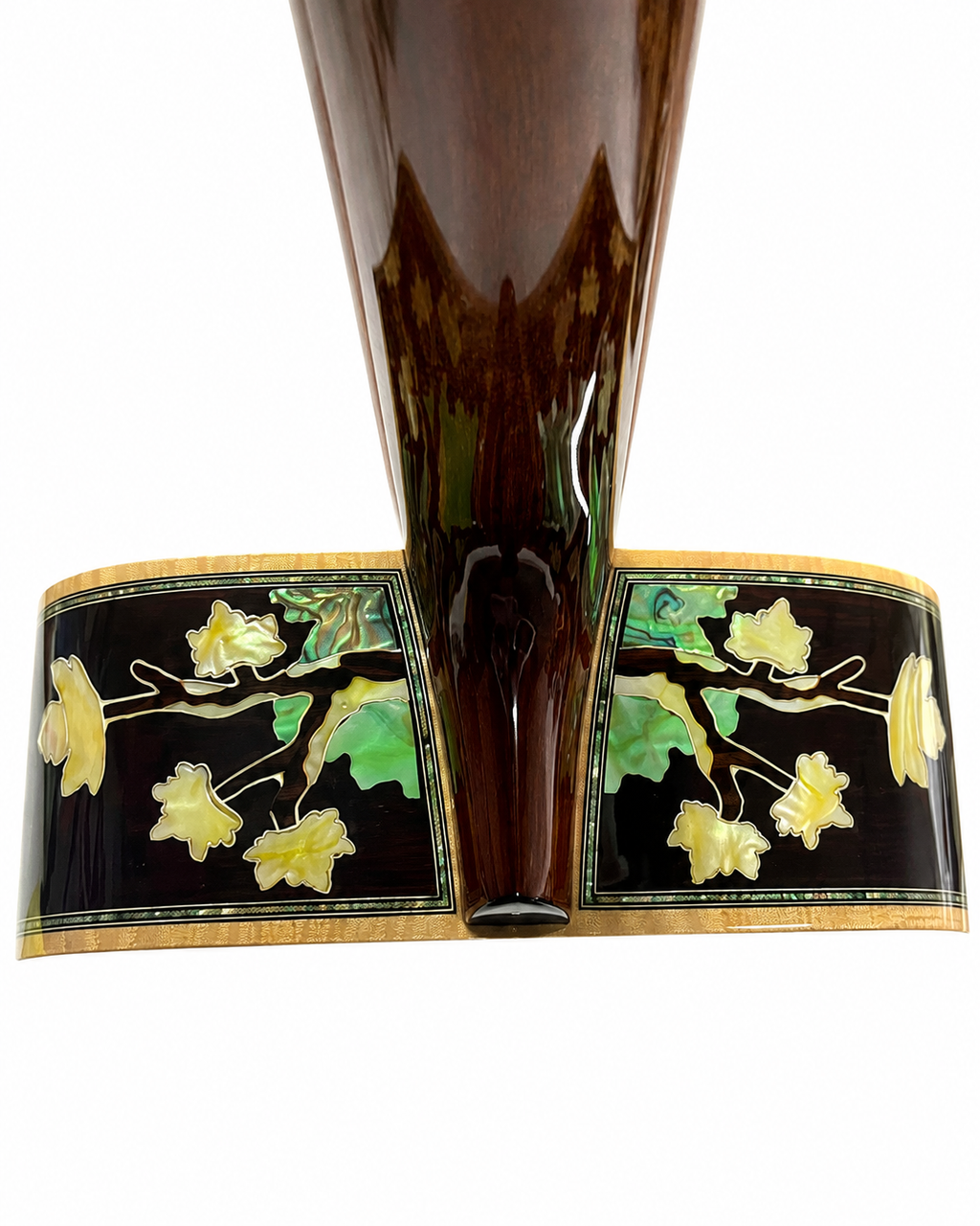 All Solid Wood Acoustic Guitar – Tree of Life Inlay | Two-Tone Marquetry | Glossy 300 Series | Luthier Grade |