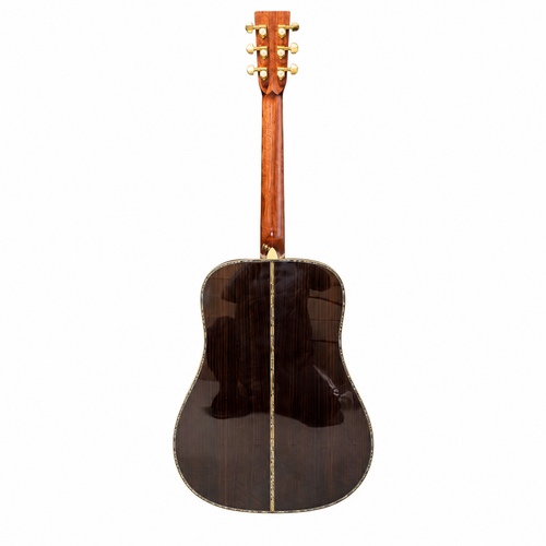 41" Dreadnought Acoustic-Electric Guitar | Solid Spruce Top | D45 Series | Built-in EQ & Chromatic Tuner