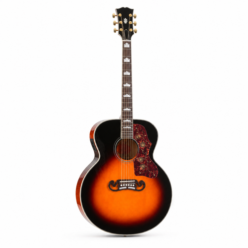 43 Inch SJ200 Acoustic-Electric Guitar, Spruce Wood Body in Vintage Sunburst Finish