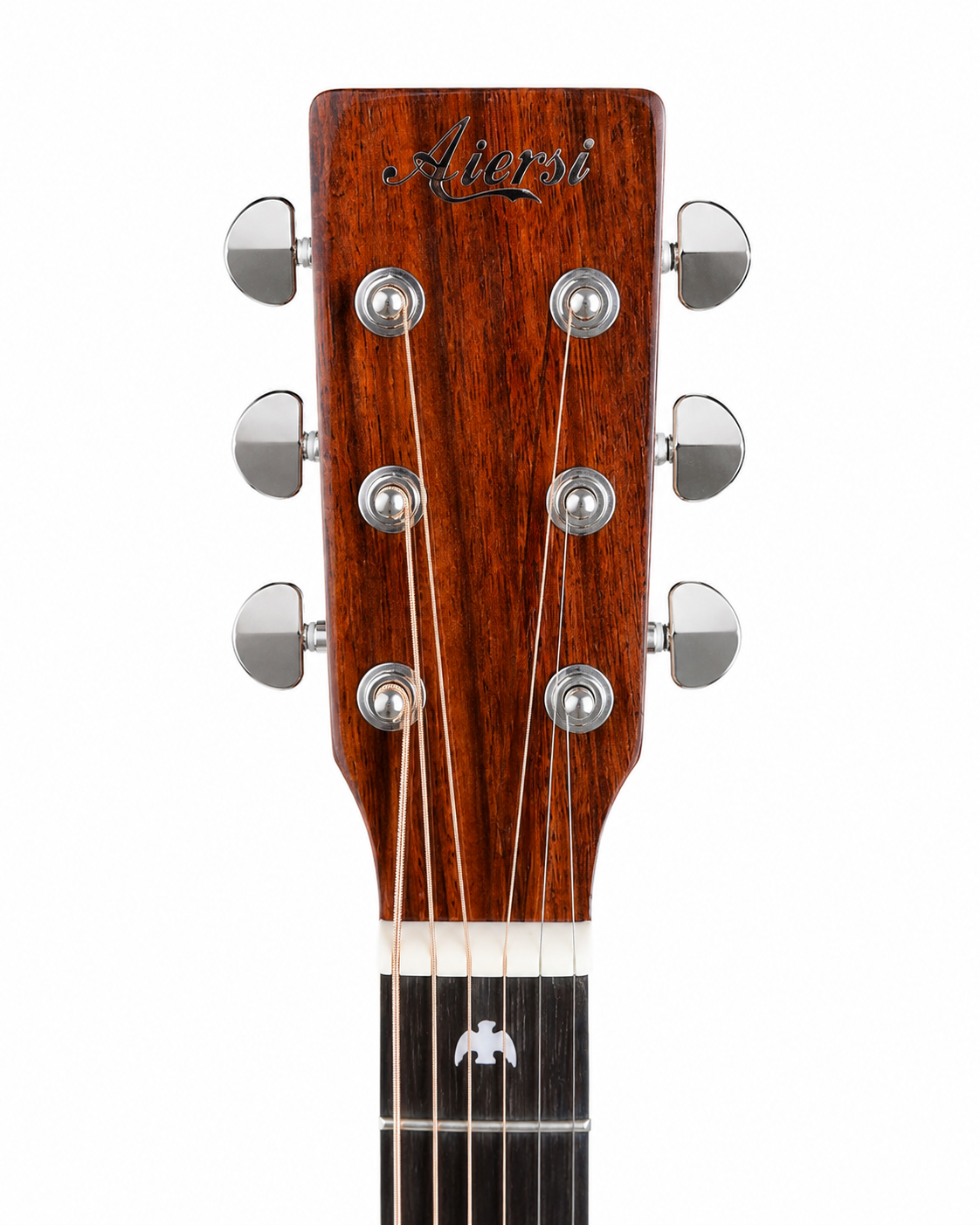 Aiersi High Quality Acoustic Guitar Solid Spruce Top And Rosewood OEM ODM Cutaway Folk Music Instrument Made China Factory