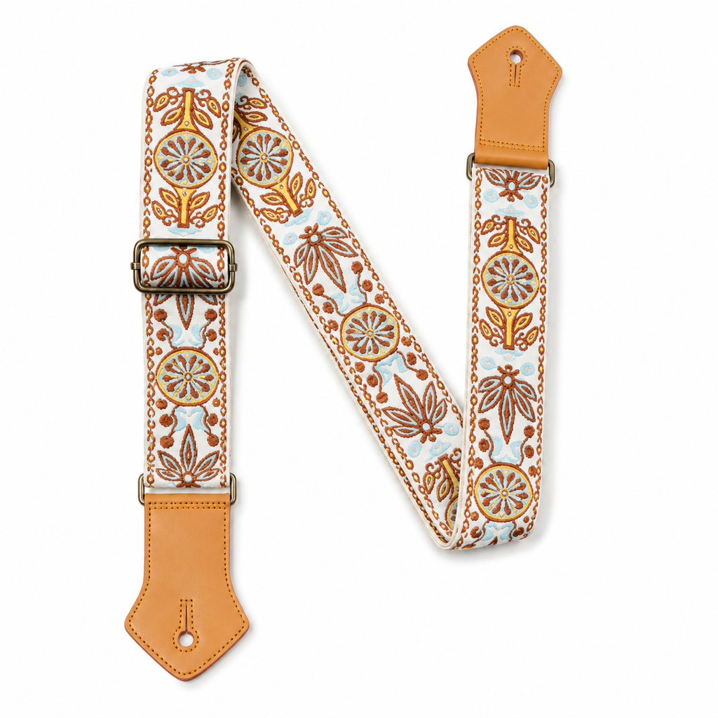 Premium Guitar Strap for Acoustic, Electric & Bass