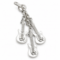 Cute Guitar Music Keychain – Charm Gift for Men & Women