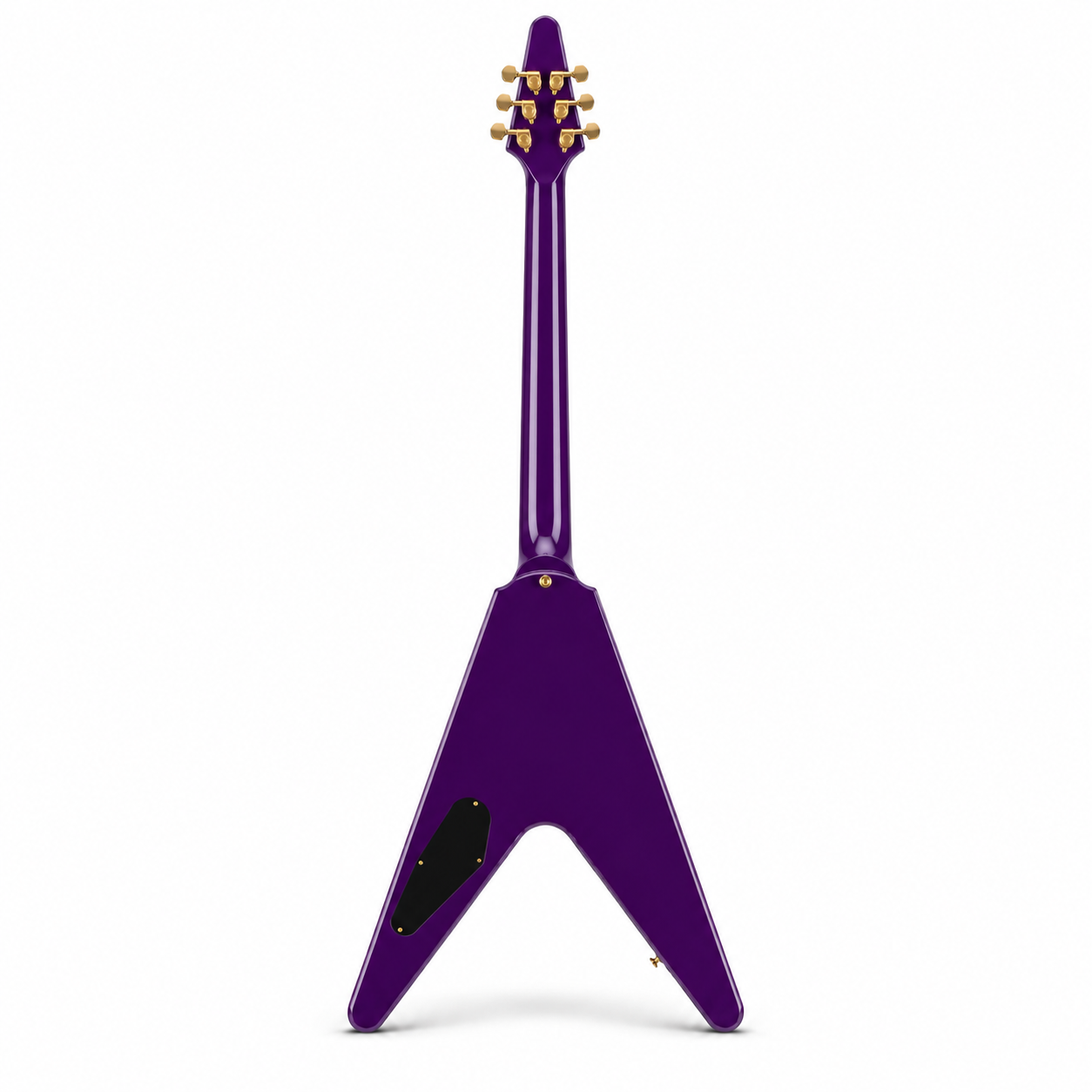 Purple Fork-Shaped Electric Guitar | Irregular Body Design with Premium Sound