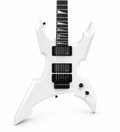 Star Shape Electric Guitar – White Finish, Tremolo Bridge