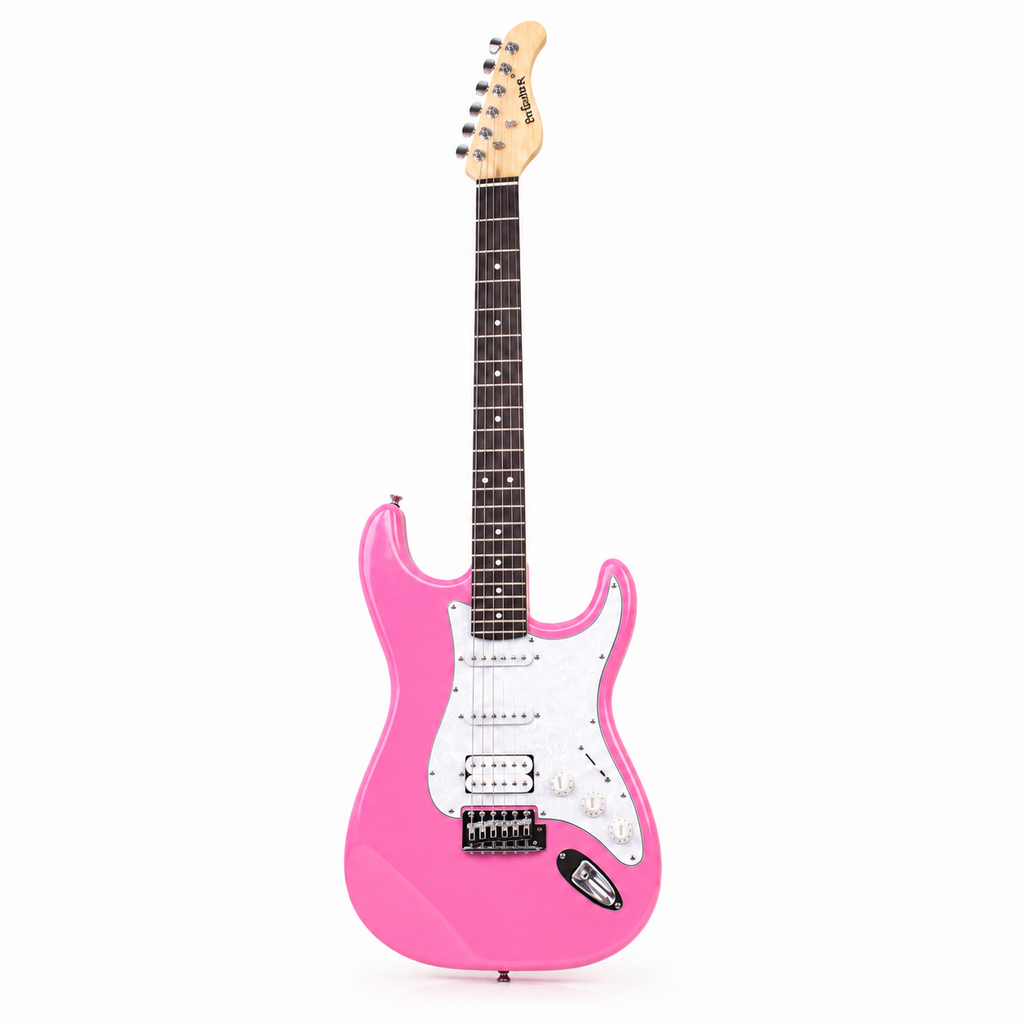 GALYDA 39-Inch HSS Electric Guitar Kit – Gloss Finish