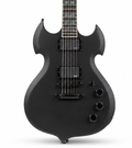 Matte Black 6-String Electric Guitar – Solid Body with Tremolo Bridge