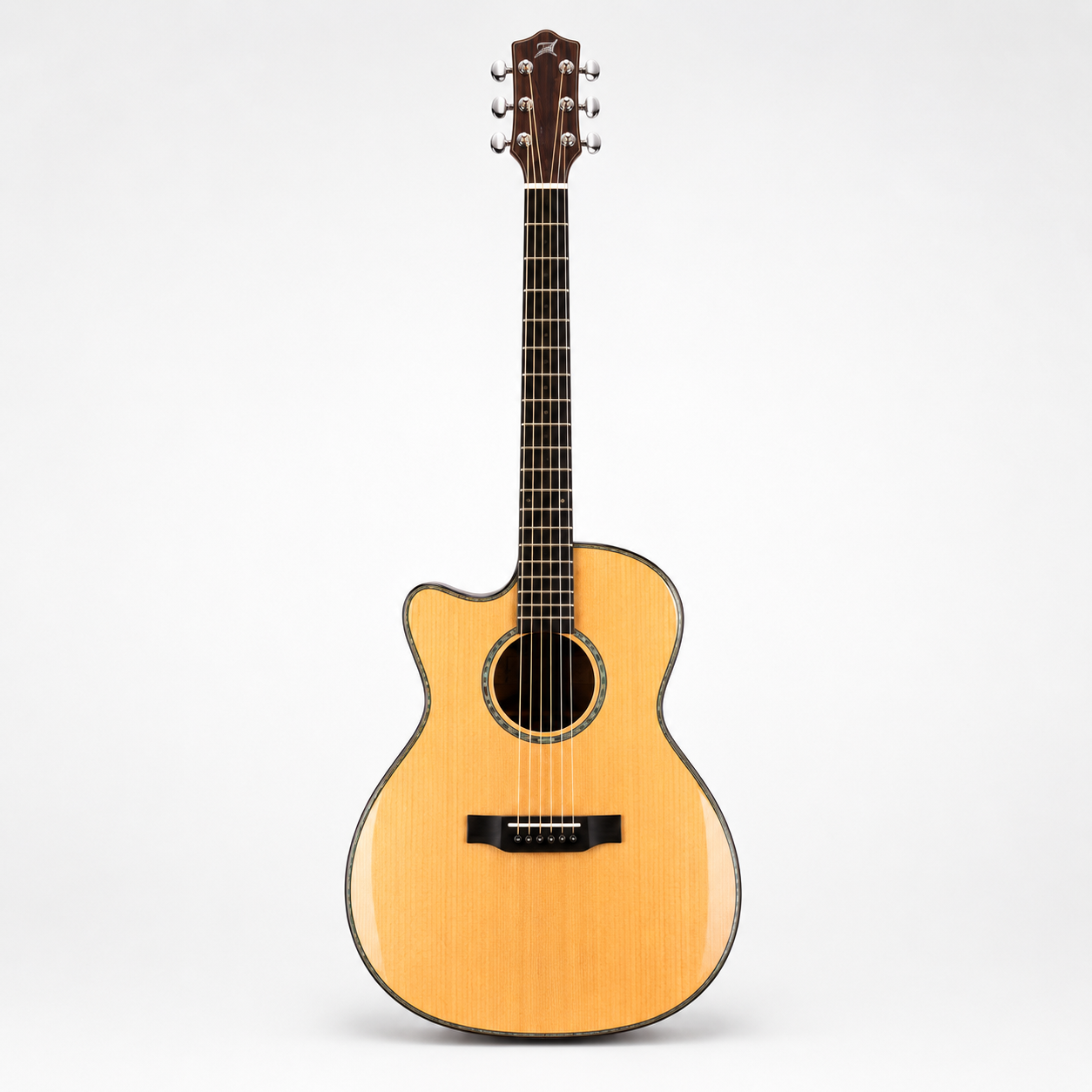 41-Inch Left-Handed Acoustic Guitar | Solid Top & Rosewood Finish