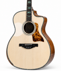 Handmade All-Solid Acoustic Guitar | Solid Spruce Top & Mahogany Back/Sides | 6-String Cutaway | Professional Grade | Warm Resonant Tone
