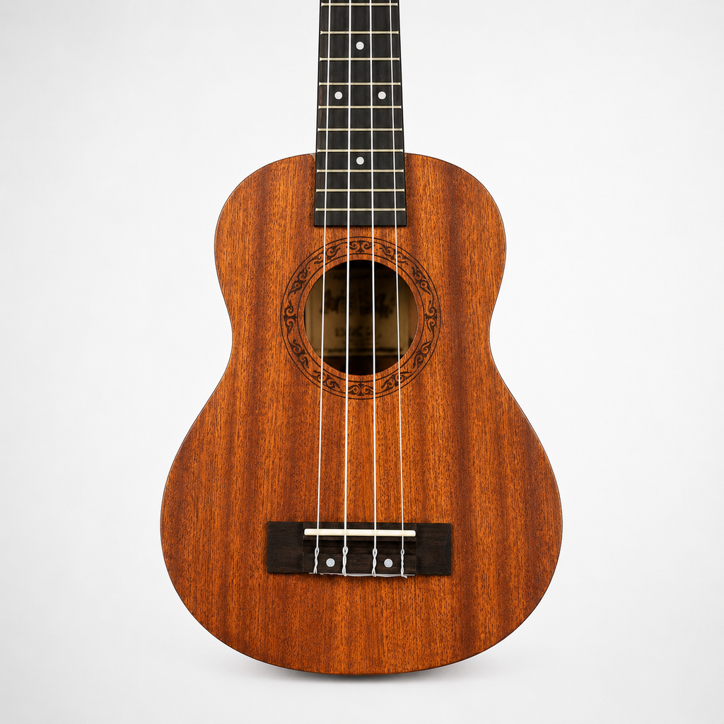 Muslady 21-Inch Solid Wood Ukulele for Beginners