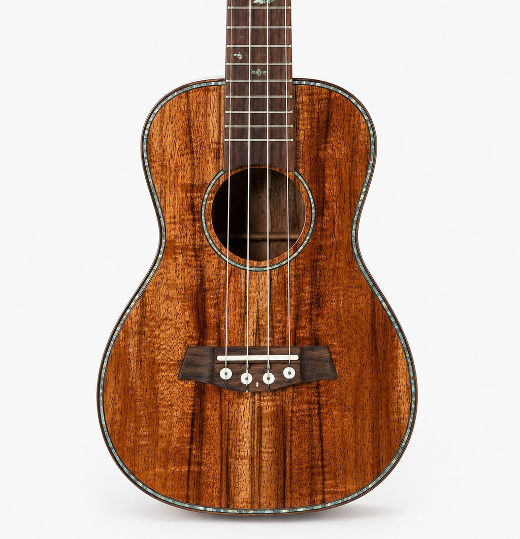 24-Inch Concert Koa Ukulele with Accessories