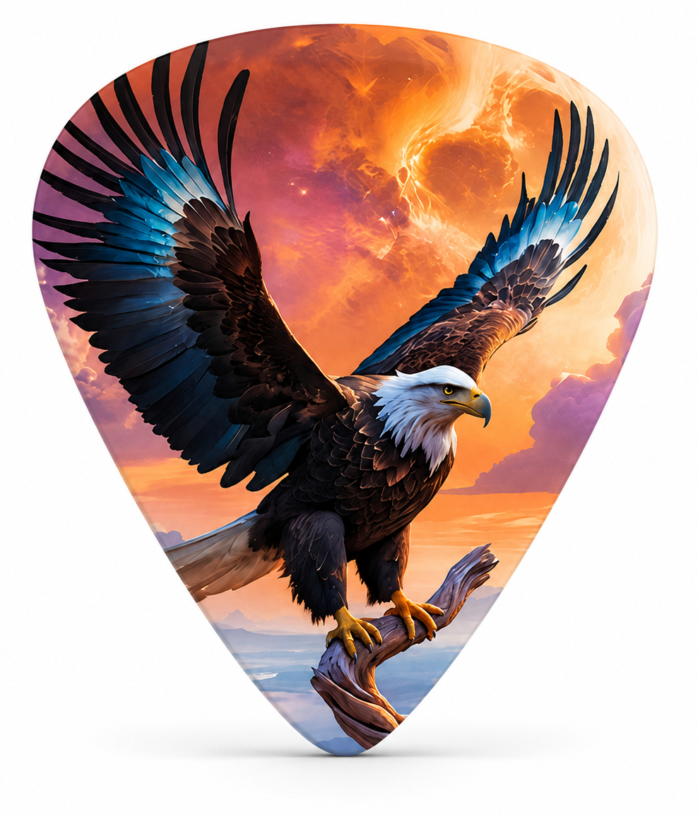 Eagle Cosmic Guitar Picks Set