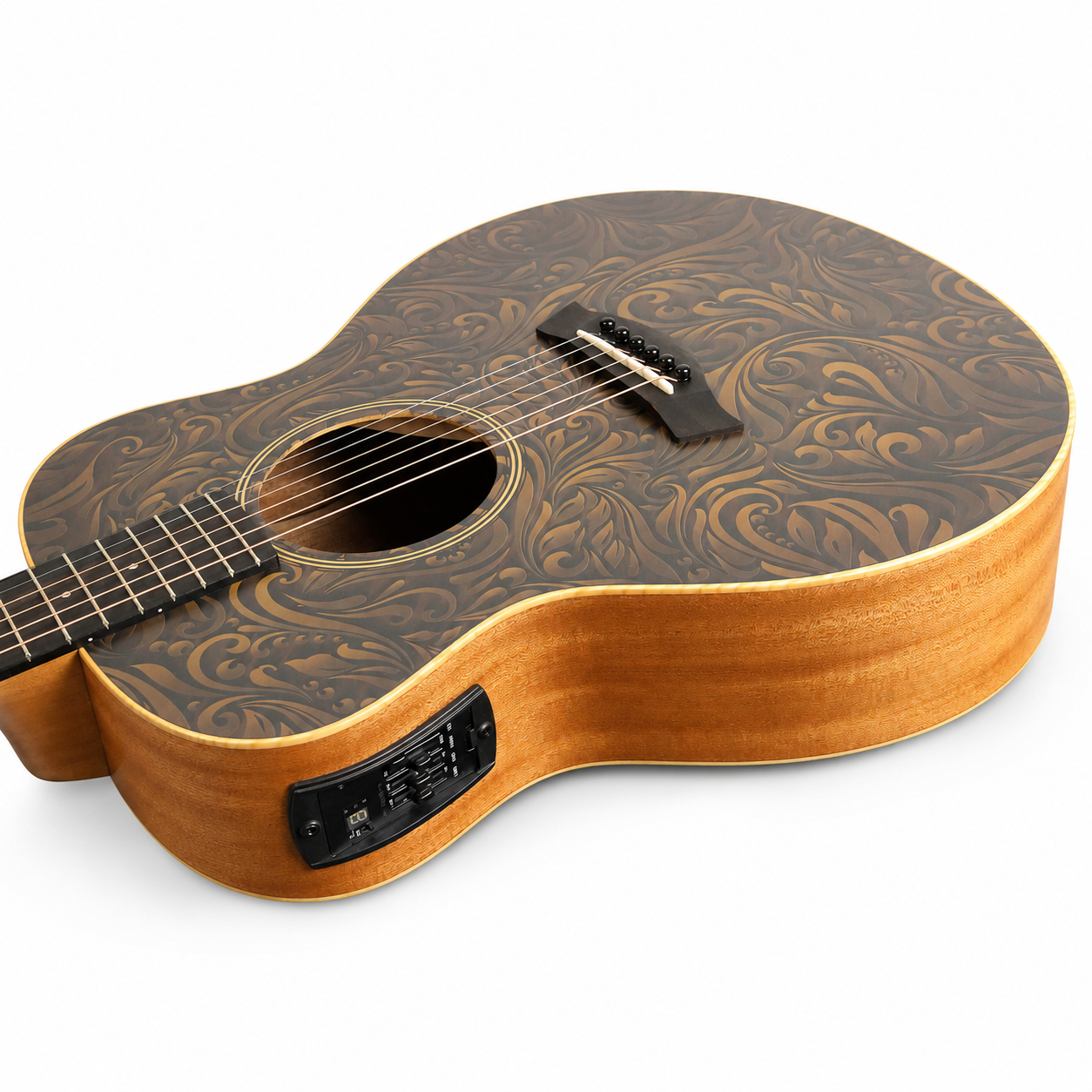 Taylor GS Mini-e Special Edition Paisley Burst | Mini Electroacoustic Guitar | S/N 2202055285