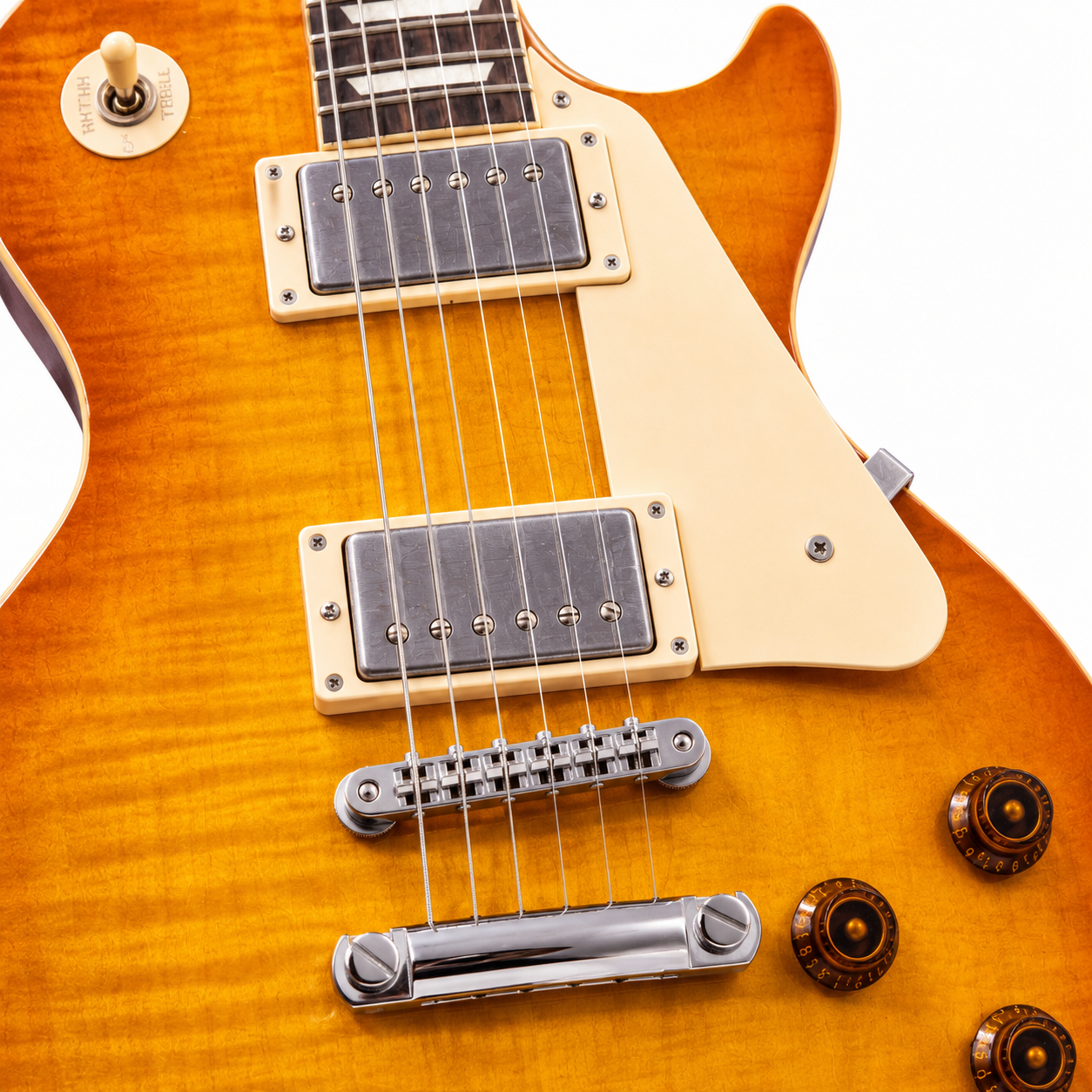 39-Inch Electric Guitar – 6 String, Dual Pickup, Yellow Finish, Rosewood Fingerboard, Mahogany Body