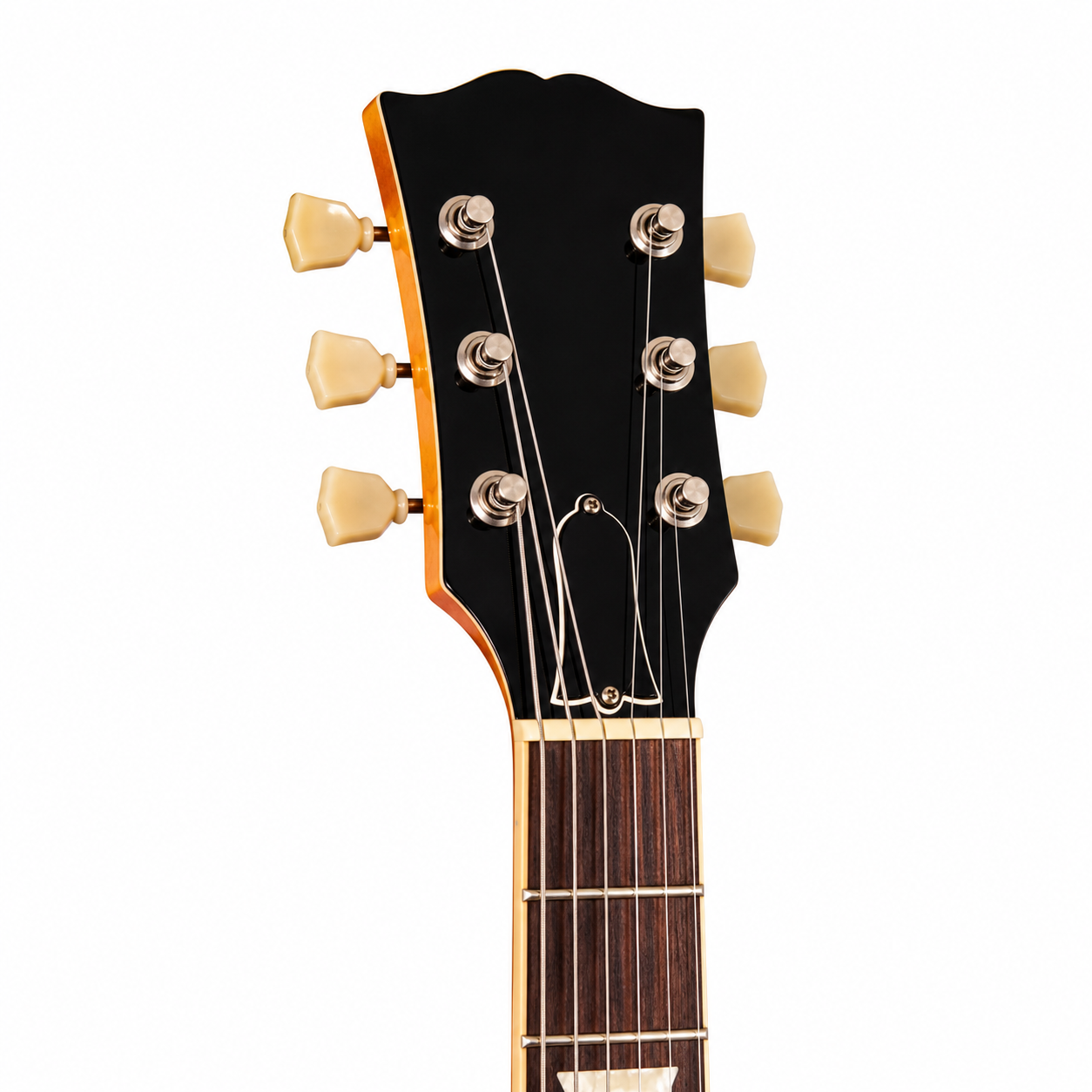 39-Inch Electric Guitar – 6 String, Dual Pickup, Yellow Finish, Rosewood Fingerboard, Mahogany Body