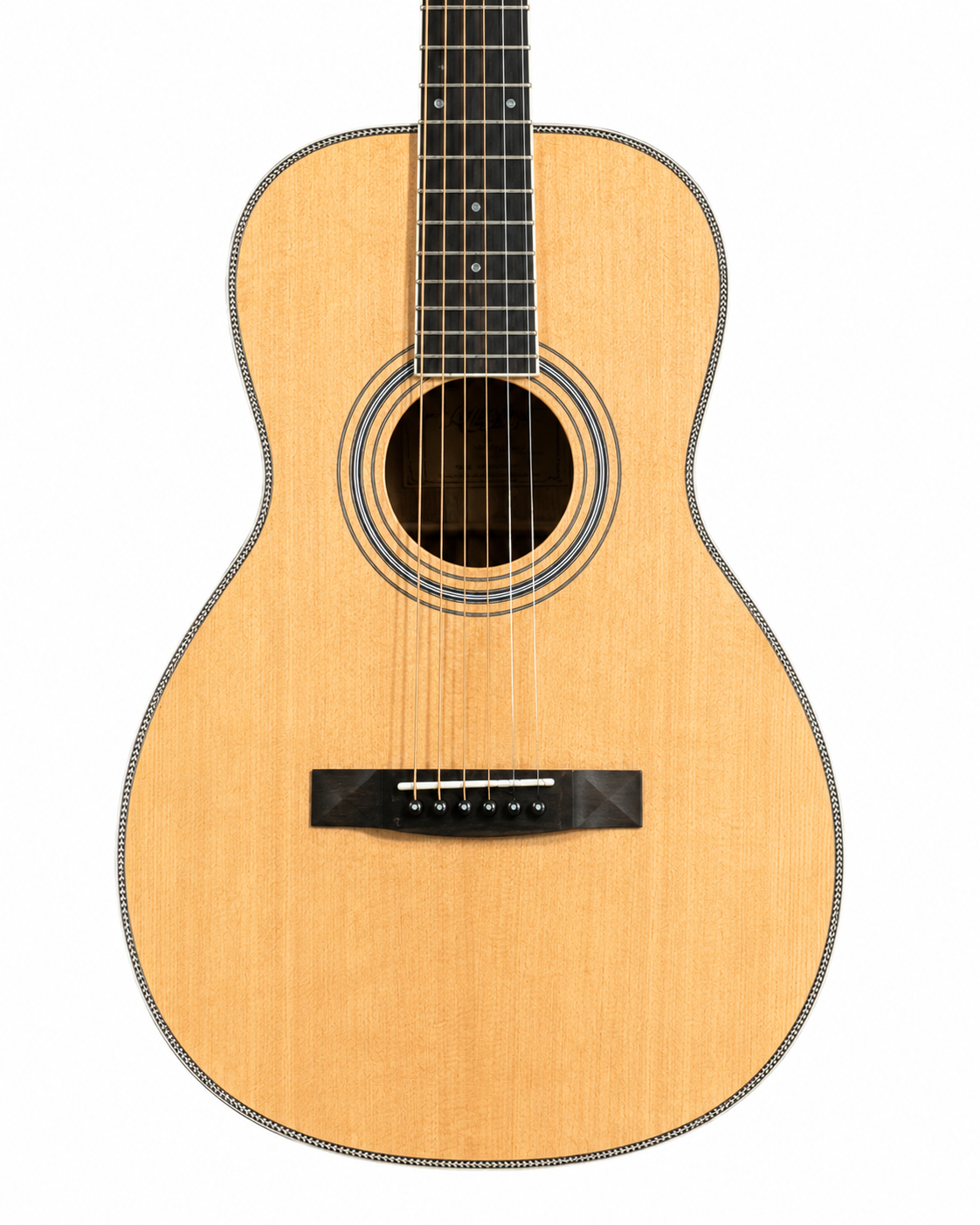 All Solid Parlor Style Acoustic Guitar Luthier-Made Vintage Acoustic With Solid Sitka Spruce Exclusive for ae746672 user Top