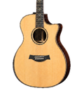 914 Series Solid Top Acoustic Guitar, 6-String Rosewood Neck Picea Asperata Body for Country Music