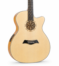 40 Inch Handmade Classical Acoustic-Electric Guitar, Rare Design with Premium Build and Warm Rich Sound