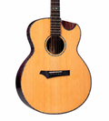 Professional S-600C Solid Cedar Rosewood Acoustic Guitar Handmade Product